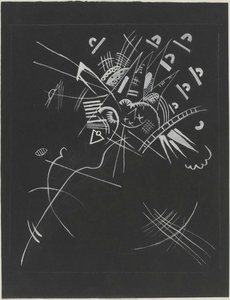 Study For Klein Welten Vii — Wassily Wassilyevich Kandinsky, Expressionist Abstraction