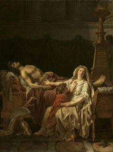 La Dolorosa Andromaque Lamentando a Héctor Su Marido