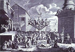 South Sea Scheme — William Hogarth, Baroque