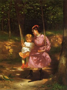The Swing — John George Brown