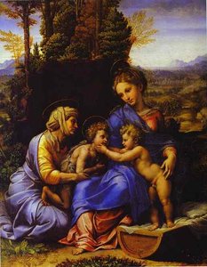 The Holy Family, Known As Little Holy Family — Raphael, High Renaissance