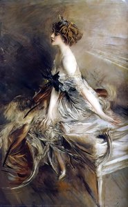 Portrait Of Princess Marthe-lucile Bibesco — Giovanni Boldini, Impressionist Portraiture