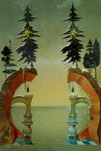 Christmas (noel), 1946 — Salvador Dalí