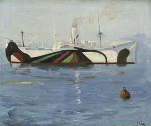 Dazzle, A Mystery Ship — Sir John Lavery
