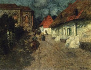 Midnight Mass — Frits Thaulow