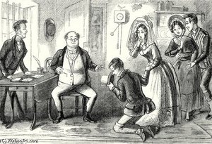 Mr. Pickwick Could Scarcely Believe The Evidence — Hablot Knight Browne