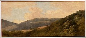 La Fayolle, Pres De Nemi Collines Boisees — Pierre De Valenciennes, Romanticism