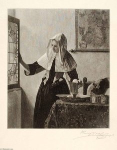 Young Woman At A Window — Henry Wolf
