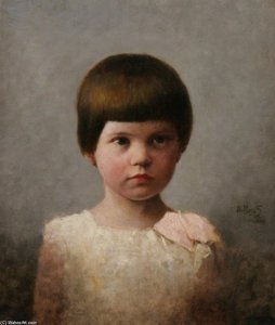 Little Girl — Simon Hollósy