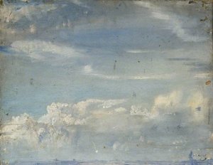Sky Study — Sir Alfred James Munnings, Impressionism
