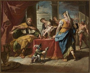 Moses Trampling On The Pharaoh’s Crown — Gaspare Diziani