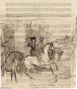Study For A Portrait Of Queen Victoria Out Riding — Sir Francis Grant
