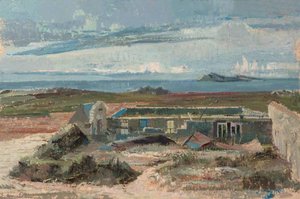 Landscape With Buildings (study) — Ray Howard Jones