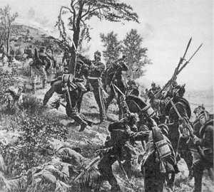 Dt Frzkrieg1870sturmaufspichererhoehenbeisaarbruecken — Anton Fon Verner