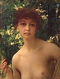Jeune Chasseresse — Ernest Hébert (antoine Auguste Ernest Hebert)
