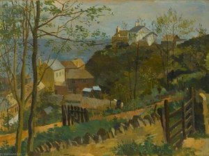 The White House, Torcross — Kenneth Rowntree, Impressionism