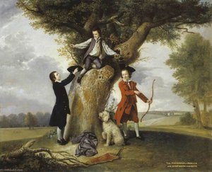 Three Sons Of John, 3rd Earl Of Bute — Johann Zoffany