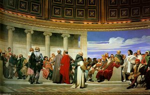 Hemicycle Of The Ecole Des Beaux-arts 2 — Hippolyte-paul Delaroche