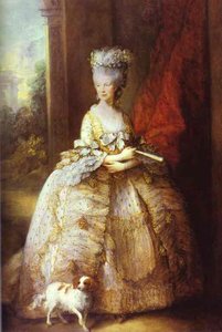 Portrait Of Queen Charlotte — Thomas Gainsborough