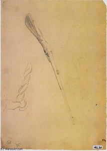 Sketch Of A Gun — Albin Egger Lienz