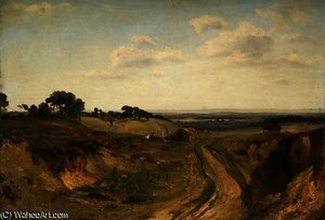 Sketch Near Oatlands — Frederick Richard Lee