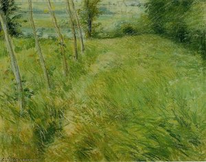 Landscape At Pontoise — Camille Pissarro, Impressionism