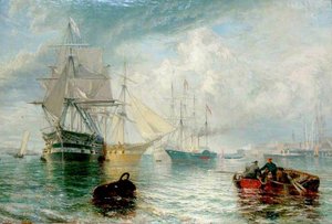 The Lords Of The Admiralty Visiting Sheerness — Henry Thomas Dawson
