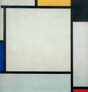 Komposition 2 — Piët Mondrian, Neoplasticisme