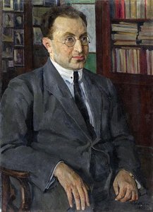 Portrait Of The Poet Grigory Shirman — Konstantin Yuon
