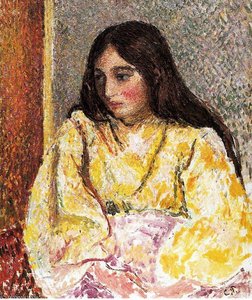 Portrait Of Jeanne. — Camille Pissarro
