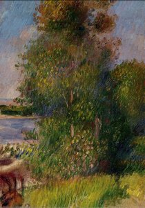 Landscape 8 — Pierre-auguste Renoir, Impressionistic Landscape