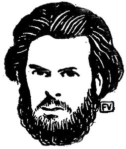 Portrait Of Communard Eugène Varlin — Félix Vallotton