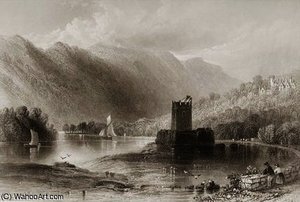 Narrow Water Castle — William Henry Bartlett
