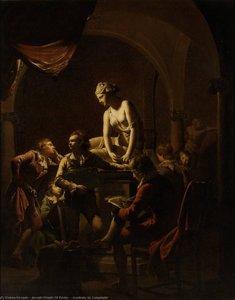 Academy By Lamplight — Joseph Wright Of Derby, Romantic Landscape