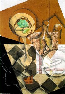Fruit Dish And Carafe - - — Juan Gris