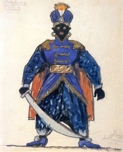 Blackamoor. Costume Design — Alexandre Benois