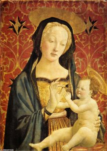 Madonna And Child — Domenico Veneziano, Early Renaissance