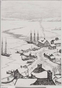 Frozen Harbor — George A Bradshaw