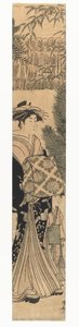 Courtesan And Maiko — Torii Kiyonaga