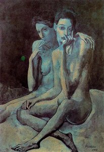 The Two Friends — Pablo Picasso, Cubism