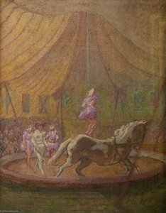 Circus At Bath — Thérèse Lessore