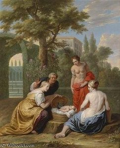 Discovery Of Erichthonius — Willem Van Herp The Elder