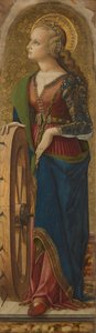 Saint Catherine Of Alexandria — Carlo Crivelli, Early Renaissance