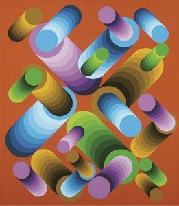 Oslop-3 — Viktor Vasereli, Op-art