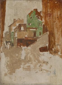 Street in Montmartre, Paris, George Hendrik Breitner, c. 1880 - c. 1923