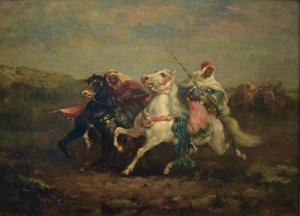 Arab Horsemen — Адольф Шрейер