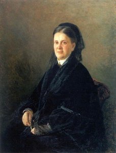 Portrait Of Anna Olsufyeva — Nikolai Ge