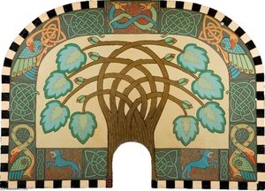 Untitled Tympanum — Myrtle Broome