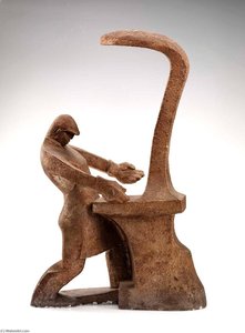 Untitled (man At Machine) — Aaron J Goodelman