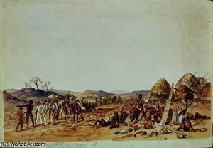 Leaving The Waggons — Thomas Baines